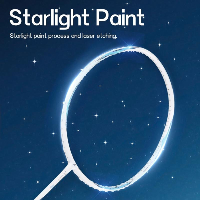 kawasaki aurora 7 pro official genuine badminton racket, full carbon fiber 5u ultra light,maximum tension 35lbs,offensive professional training single racket, including 1 pre strung racket, 1 velvet pouch, 1 grip tape